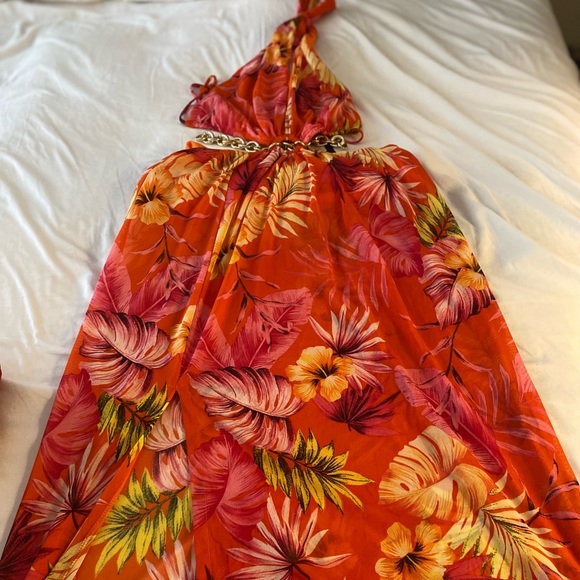 Fashion Nova, Tropical Vacay Maxi Dress (sold out on website) - Picture 3 of 5